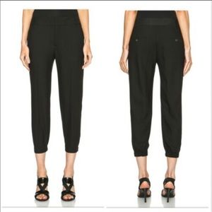 Helmet Lang Wool Crop Pants